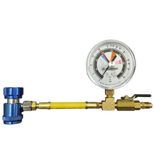 Manômetro Alta para Teste com Adaptador 80mm Mastercool 53042