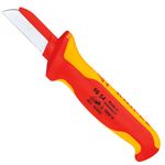 Faca-Corta-Cabo-VDE-1000V-190mm-Knipex-98-54--ANT-Ferramentas