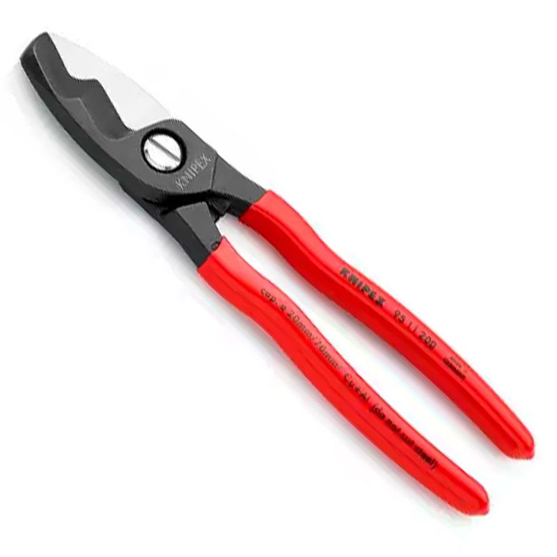 Tesoura-Corta-Cabos-Eletricos-200mm-Knipex-95-11-200--ANT-FERRAMENTAS