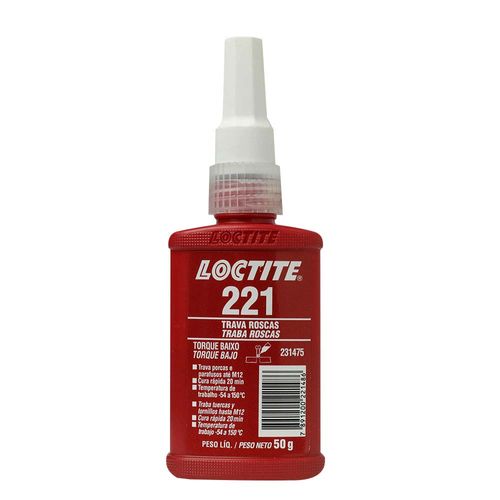 Adesivo Trava Rosca 50g Loctite 221