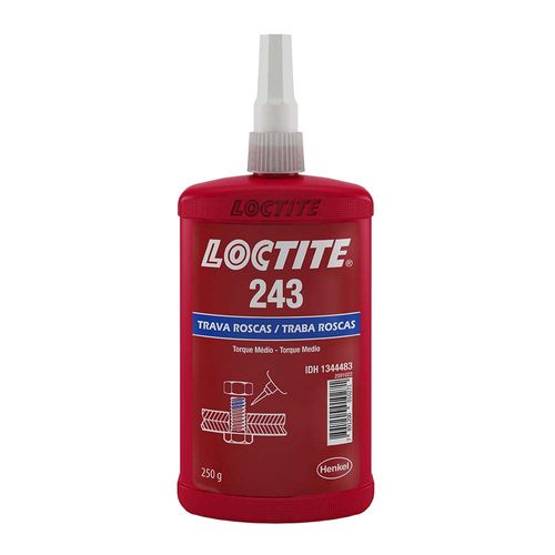 Adesivo Trava Rosca Azul 250g Loctite 243