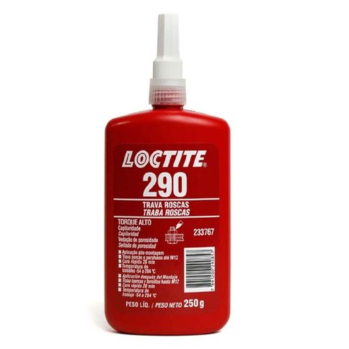 Adesivo Trava Rosca Verde 250g Loctite 290