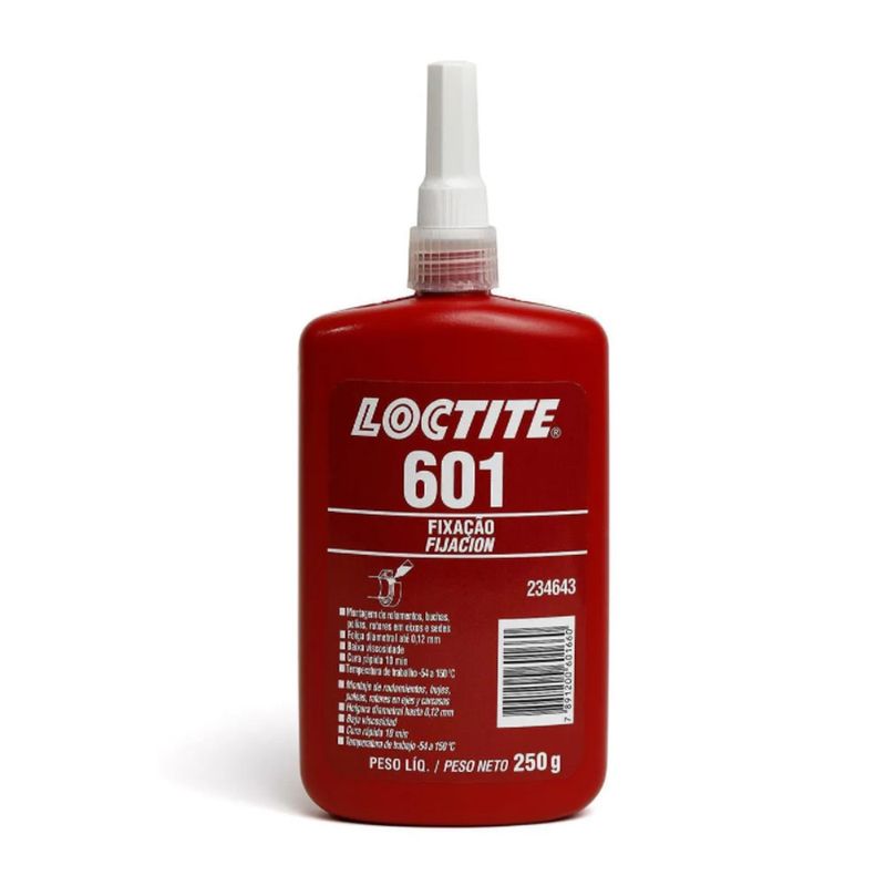 Adesivo-Fixacao-Cilindrica-Anaerobica-Verde-250g-Loctite-601-ANT-Ferramentas