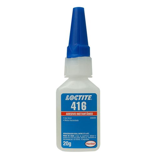 Adesivo Instantâneo Cianoacrilato 20g Loctite 416