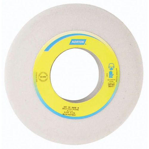 Rebolo para Afiação e Retificação 152,40x6,40x31,75mm Grão 80 Norton FE38A80KVS
