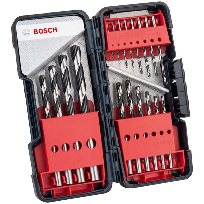Jogo-de-Brocas-para-Metal-HSS-18-Pecas-Bosch-2608577350-ANT-Ferramentas