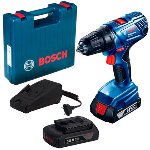 Parafusadeira Furadeira 1/2" a Bateria 18V Bosch GSR 180-LI
