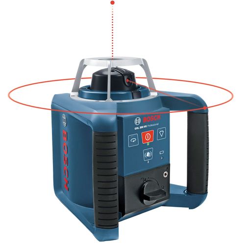 Nível a Laser Rotativo 300m Bosch GRL 300HV