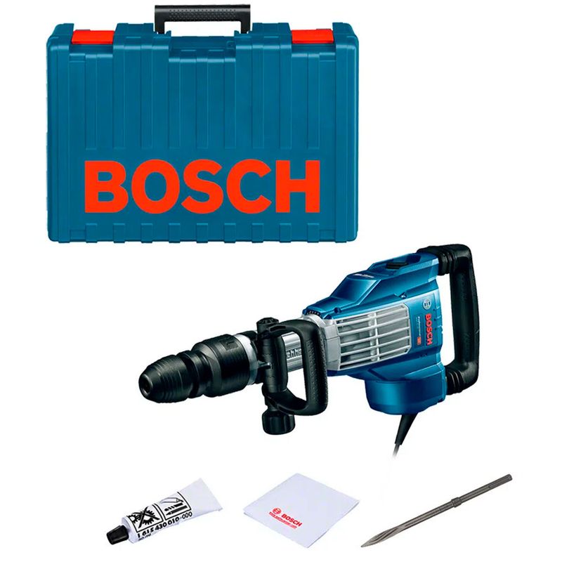 MarteloDemolidorcomSDSMAX1700wBoschGSH11VCANTFERRAMENTAS
