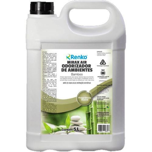 Odorizador de Ambiente Bamboo 5 Litros Mirax Air Renko MOBACX