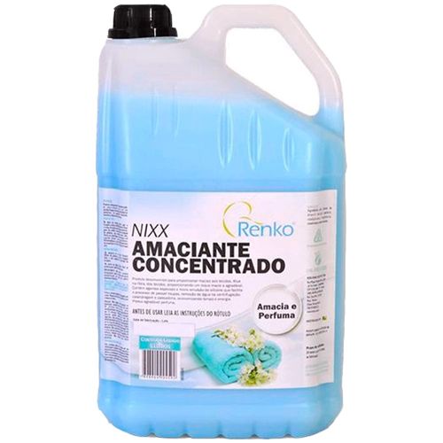 Amaciante de Roupas Concentrado Nixx 5 Litros Renko NXARCX