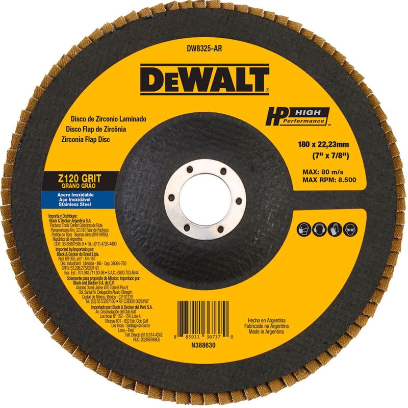 Disco-Flap-Fibra-Conico-7x7-8-G120-Dewalt-DW8325-AR-ant-ferramentas