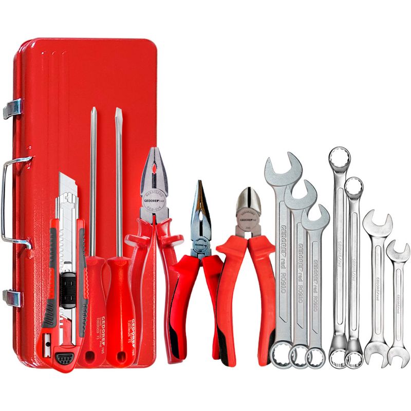 Kit-de-Ferramentas---Estojo-Metalico-Gedore-Red-088632-ANT-Ferramentas