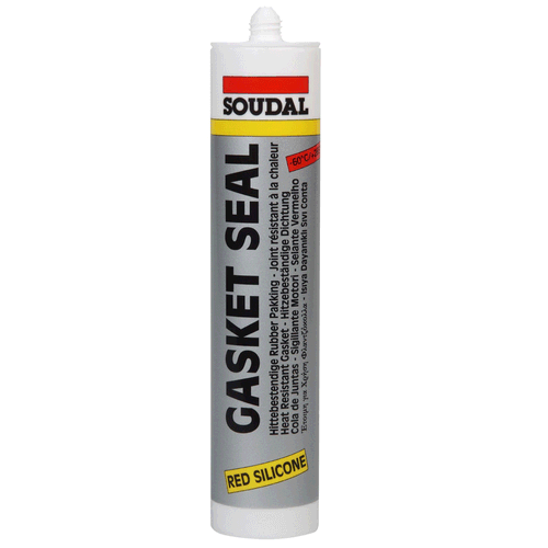Silicone Alta Temperatura Vermelho 280ML Soudal 123373