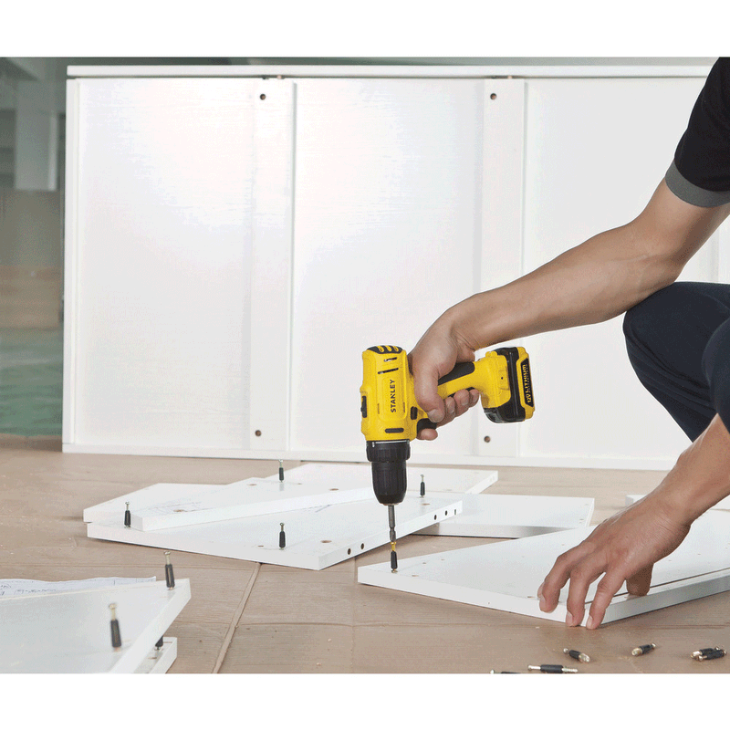 Furadeira-Parafusadeira-a-Bateria-3-8-pol-Bivolt-com-2-Baterias-e-Maleta-Stanley-SCD121S2K-BR-ANT-Ferramentas