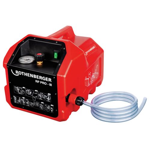 Bomba de Teste Hidrostático 40 Bar 570 PSI Rothenberger RP PRO III 61185