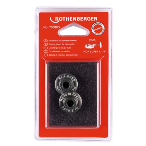 Lâmina para Corta Tubo de Aço Inox 1/8" a 2" 2 Peças Rothenberger 70089D