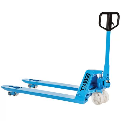 Transpalete Manual com Roda Tandem Nylon 2,5T Garfo 680mm Paletrans TM2500RTN680