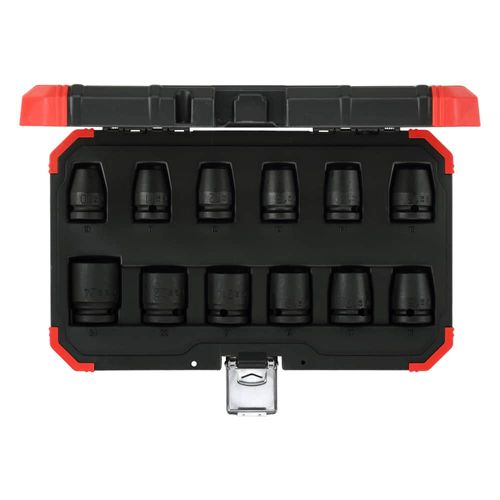 Jogo de Soquete de Impacto 1/2" 10 a 24mm 12 Peças Gedore Red 3300574 R63003012