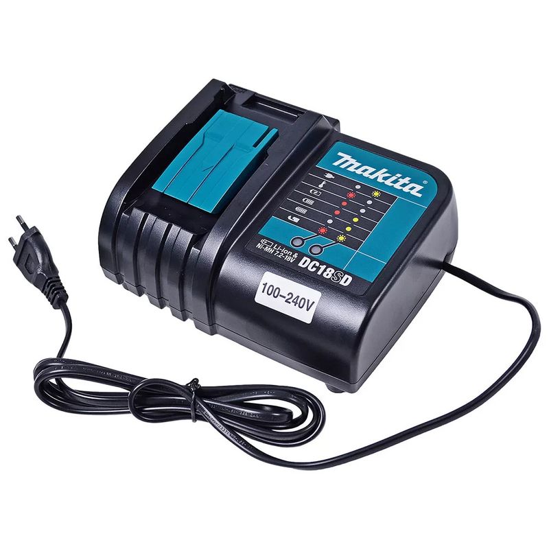 Parafusadeira--Furadeira-de-Impacto-a-Bateria-18V-Motor-4-Polos-Makita-DHP482SY-ANT-Ferramentas