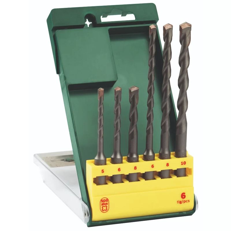 Jogo-de-Brocas-SDS-Plus-5-a-10mm-6-Unidades-Bosch-2607019447-ANT-Ferramentas