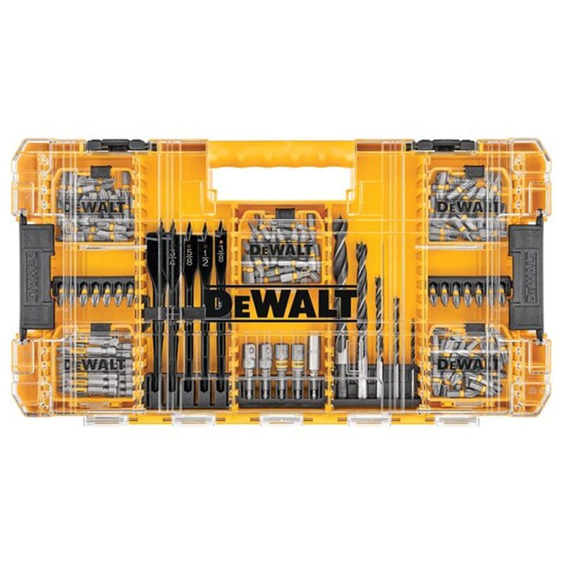 Jogo-Bits-Brocas-Maxfit-160-Pecas-Dewalt-DWAMF160-ANT-Ferramentas