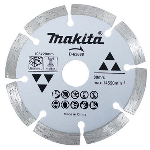 Disco de Corte Diamantado 105x20x1.9mm Makita D-63688