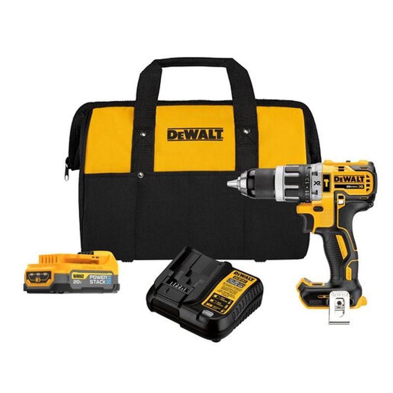 Kit-de-Parafusadeira--Furadeira-de-Impacto-1-2--20V-Dewalt-DCD796E1-BR-ANT-Ferramentas