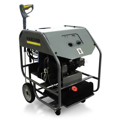 Lavadora de Alta Pressão Água Quente 150 Bar Karcher HDS 12/15 Cage 440V Trifásica