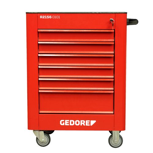 Carrinho de Ferramentas com Ferramentas 7 Gavetas 220 Peças Gedore Red R21560101