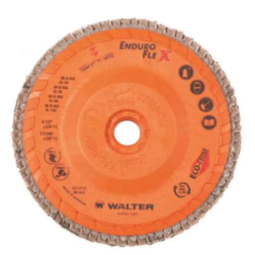 Disco Flap Enduro Flex 7x7/8" Grão 80 Walter 15R708
