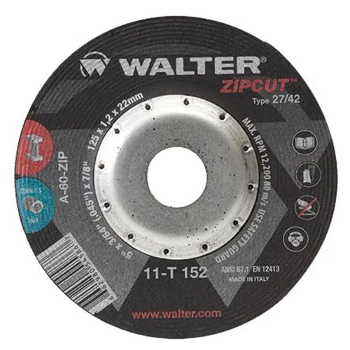 Disco De Corte Zipcut 7x1/16x7/8" Grão 46 Walter 11T172