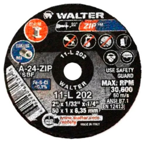 Disco De Corte Zip 2x1/32x1/4" Walter 11L202