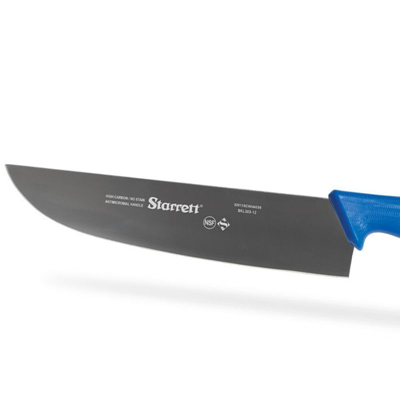 Faca-para-Carne-Lamina-Reta-Larga-30cm-Azul-Starrett-BKL303-12-ANT-Ferramentas