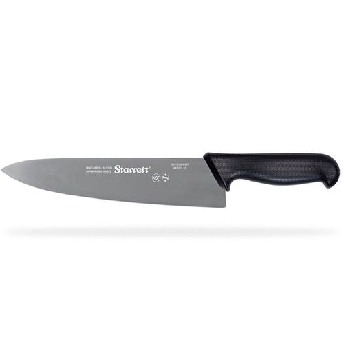 Faca para Carne Lâmina Triangular Larga 25cm Preta KBKB301-10