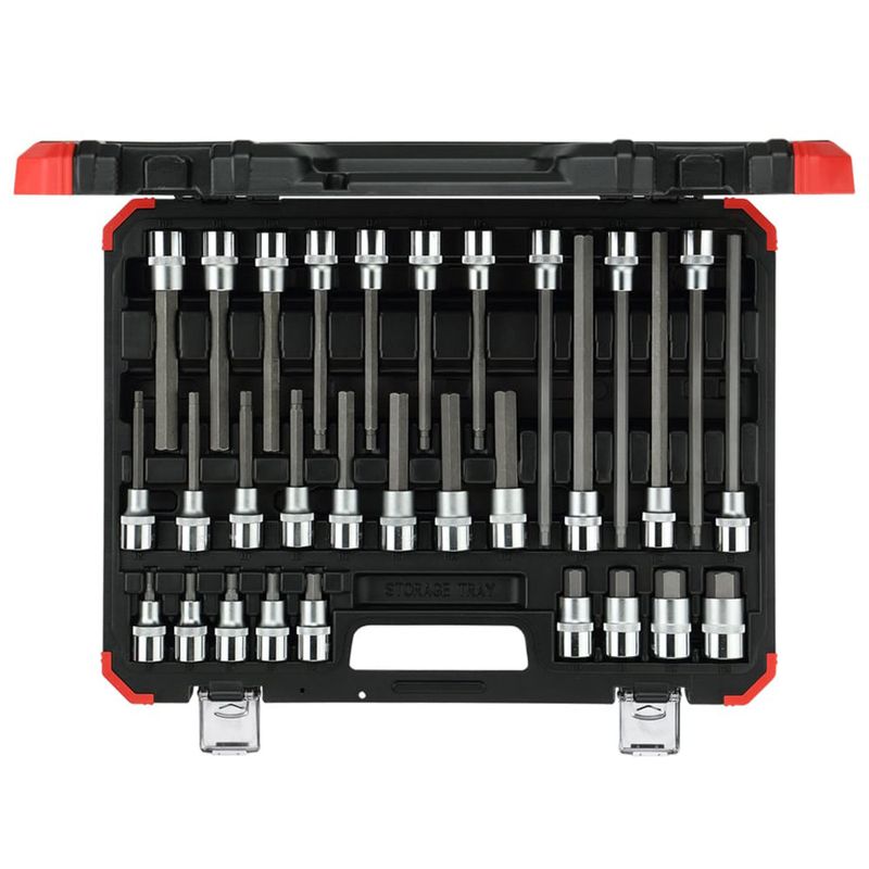 Jogo-De-Soquete-Hexagonal-1-2-De-5-A-19mm-30-Pecas-Gedore-Red-3301573-ANT-Ferramentas