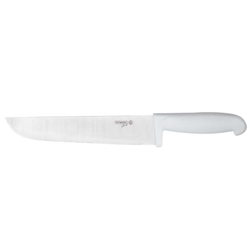 Faca Refile Lâmina Reta Larga 25cm Branca Mundial 7020/10