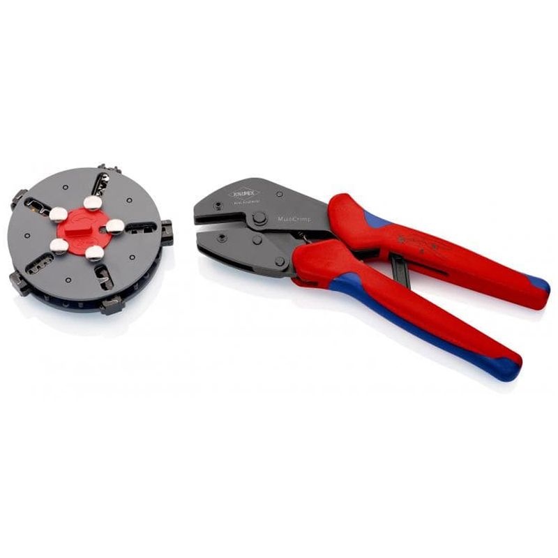 Alicate-Crimpador-Catraca-5-Matrizes-05-a-60mm-Knipex-97-33-02-ANT-Ferramentas