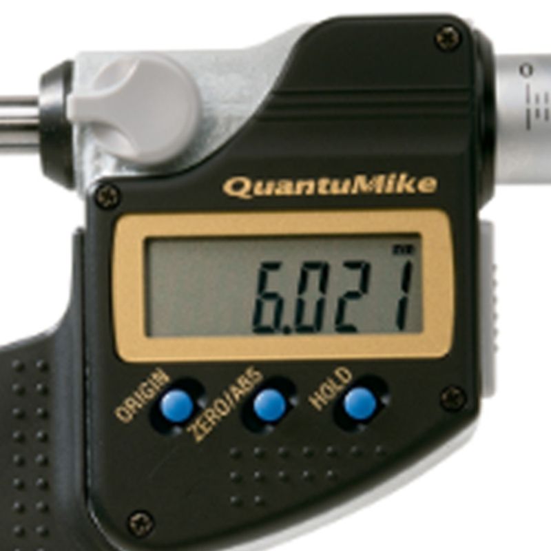Micrometro-Externo-Digital-0-a-25mm-QuantuMike-Com-Saida-de-Dados-e-Avanco-Rapido-Mitutoyo-293-140-30-ANT-Ferramentas