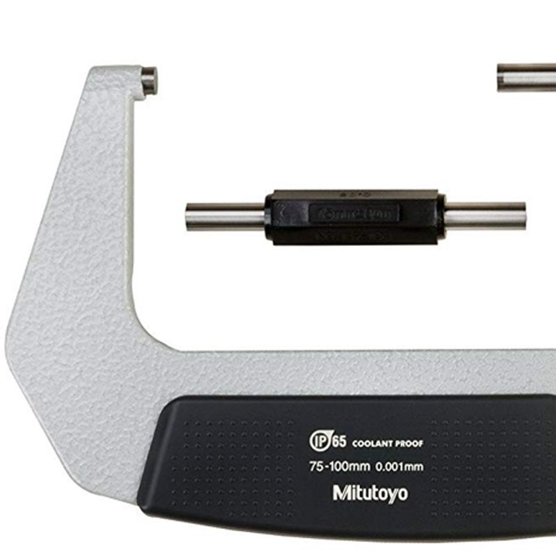 Micrometro-Externo-Digital-75-a-10mm-Sem-Saida-de-Dados-Com-Protecao-IP65-Mitutoyo-293-243-30-ANT-Ferramentas