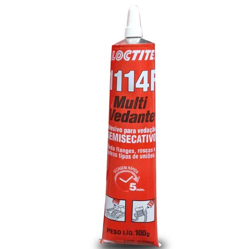 Adesivo Multivedante Anaeróbico Branco 100g  Loctite 1114