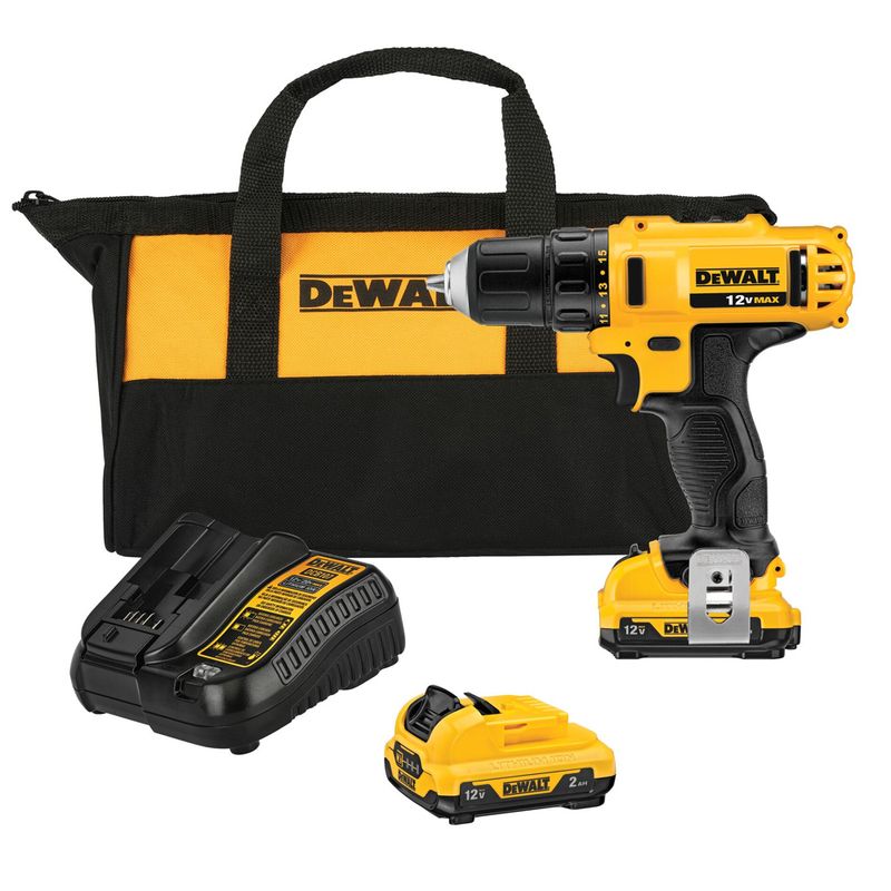 Furadeira-Parafusadeira-a-Bateria-Dewalt-3-8--108V-XR-Li-Ion---DCD710D2-BR-ANT-Ferramentas