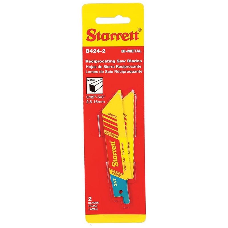 Lamina-De-Serra-Sabre-Reta-100mm---4--24-Dentes-2-Pecas-Starrett-B424-2---ANT-Ferramentas