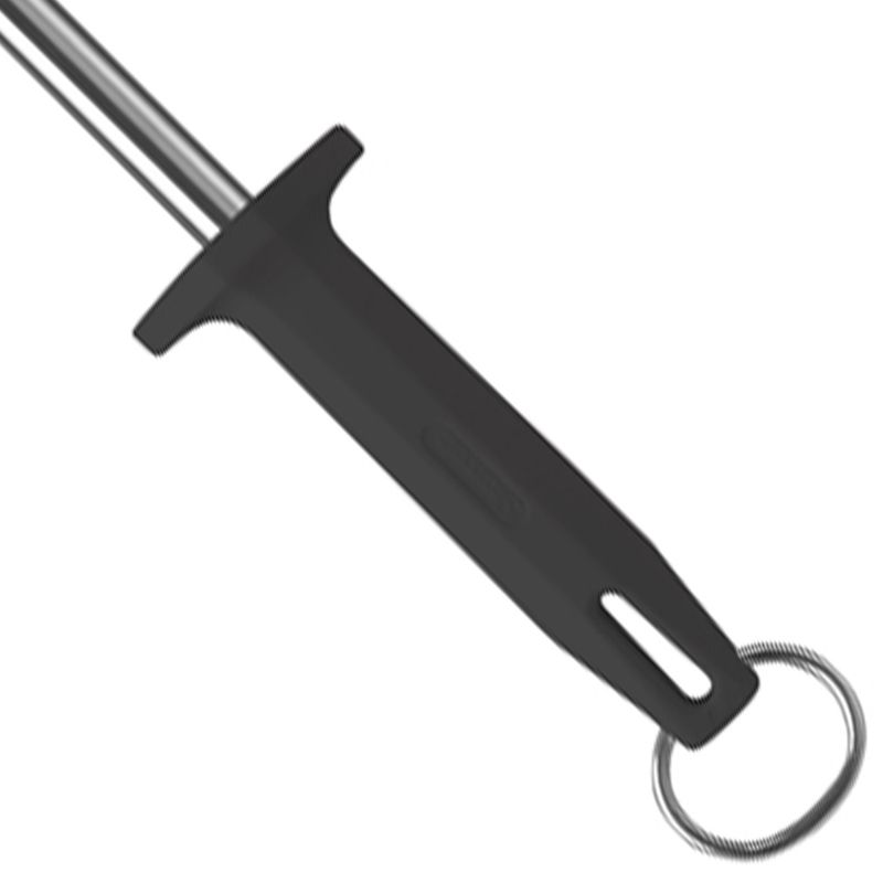 Chaira-Para-Facas-30cm-Haste-Lisa-Preta-Starrett-BKB408-12-ANT-Ferramentas