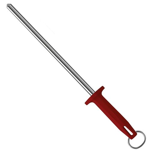 Chaira Para Facas 30cm Haste Estriada Vermelha Starrett BKR407-12
