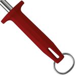 Chaira-Para-Facas-30cm-Haste-Estriada-Vermelha-Starrett-BKR407-12-ANT-Ferramentas