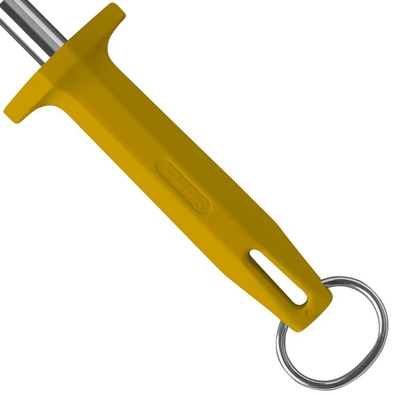 Chaira-Para-Facas-25cm-Haste-Estriada-Amarela-Starrett-BKY407-10-ANT-Ferramentas