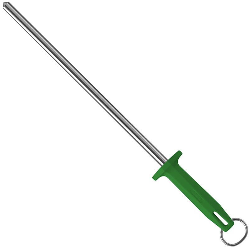 Chaira-Para-Facas-30cm-Haste-Lisa-Verde-Starrett-BKG408-12-ANT-Ferramentas