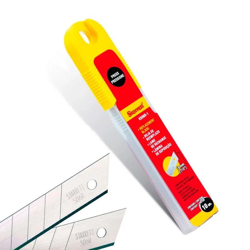 Lamina-Para-Estilete-Reta-Larga-18mm-10-Pecas-Starrett-KS06R-1-ANT-Ferramentas