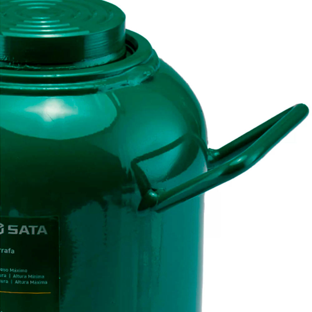 Macaco hidráulico tipo garrafa capacidade de 8 toneladas - 97804A - Sata